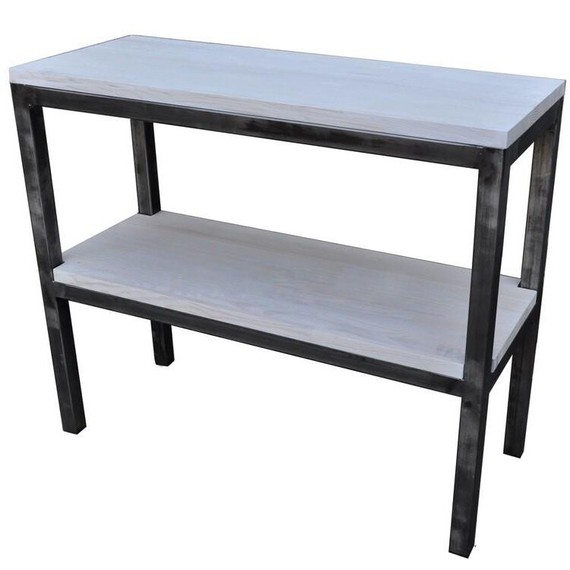 Стол консольный в стиле лофт GES-407